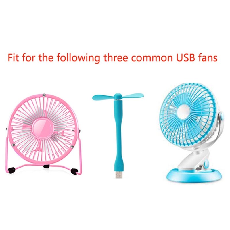 Contrôleur de vitesse de ventilateur USB DC 4-12V réduisant le bruit régulateur de réglage multi-décrochage
