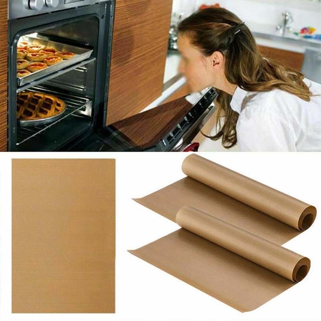 4 stk. non-stick grillmåtte, 60 x 40 cm bagepapir, grillplade, køkkenredskaber til gasgrill, trækulsfolie