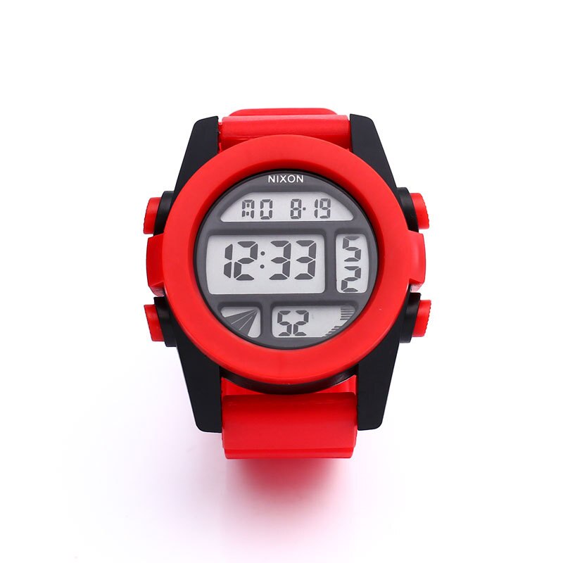 UTHAI – montre électronique pour adolescent BK103, étanche, tendance, pour étudiant: Rouge