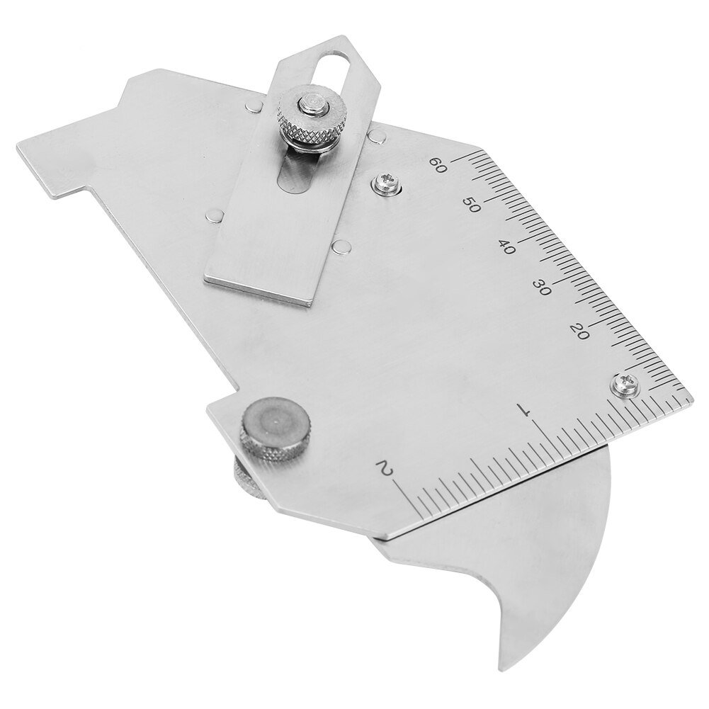 Saldatura Strumento di Misura MG-8 Saldatura Calibro in acciaio inox Cucitura Ispezione Righello Ponte Camera Saldatura gag AL1063 POLLICI Strumento