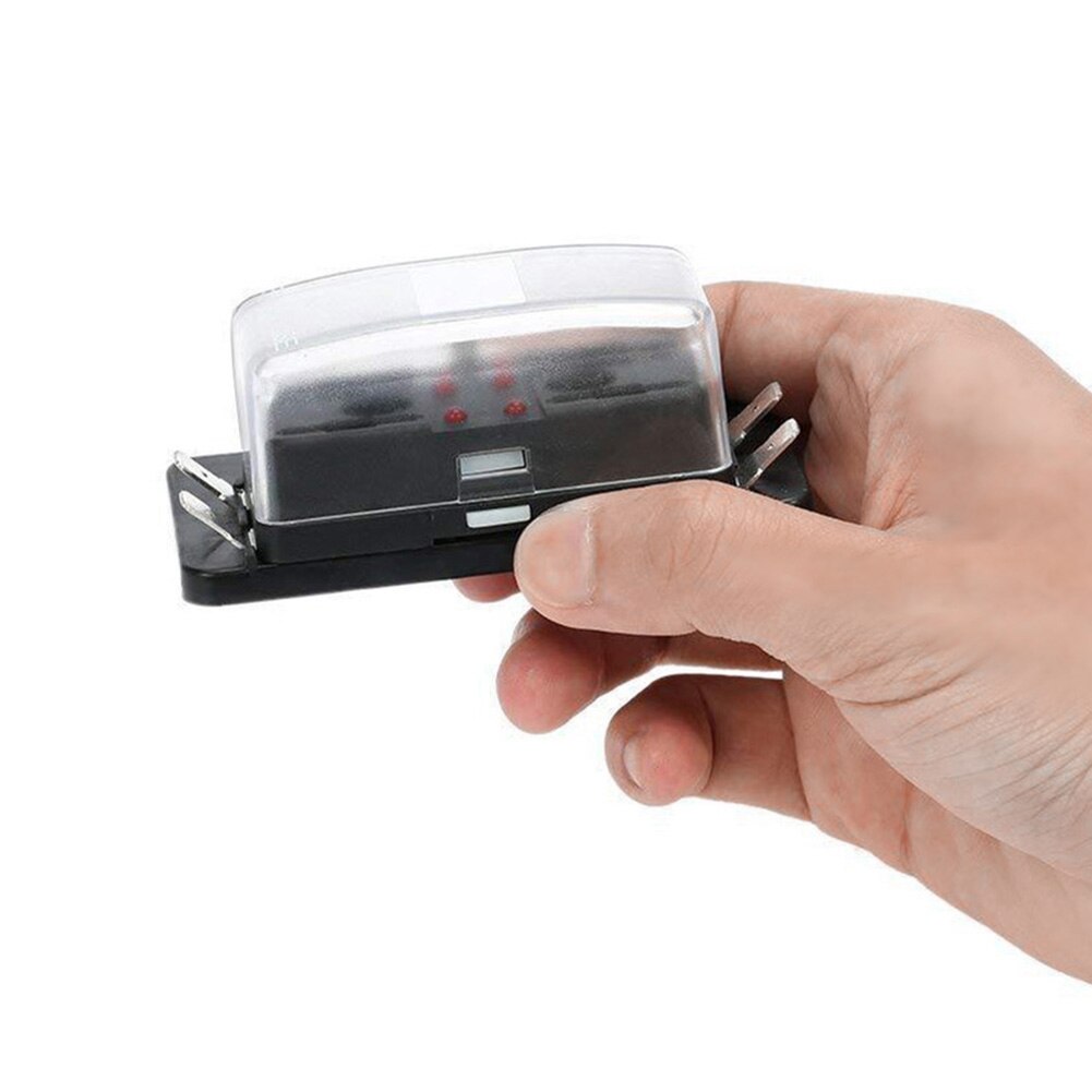 Fuse Box 4/6/10 Way Car Fuse Box Car Fuse Holder Truck Auto Blade Fuse Box Fuses for 32V ATO Standard Circuit