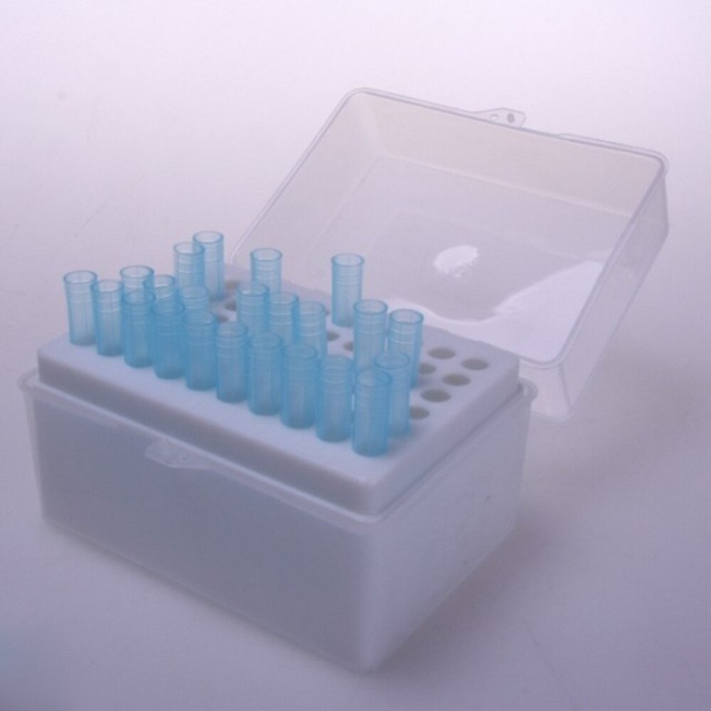 Rechthoekige 60 Posities Laboratorium 1000UL Pipette Pipet Tip Holder Box