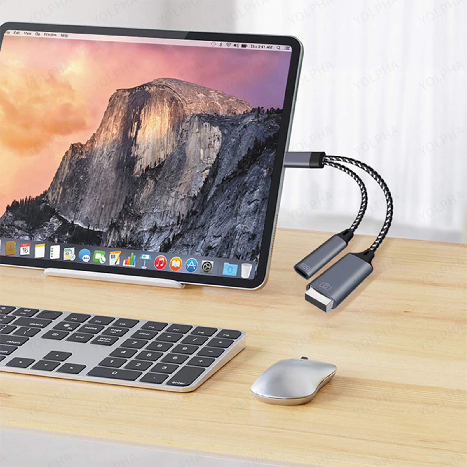 Kabel USB C OTG Adapter telefoniczny 2 w 1 typu C na USB A z portem ładowania PD do telefonu Samsung Huawei Xiaomi Laptop Tablet