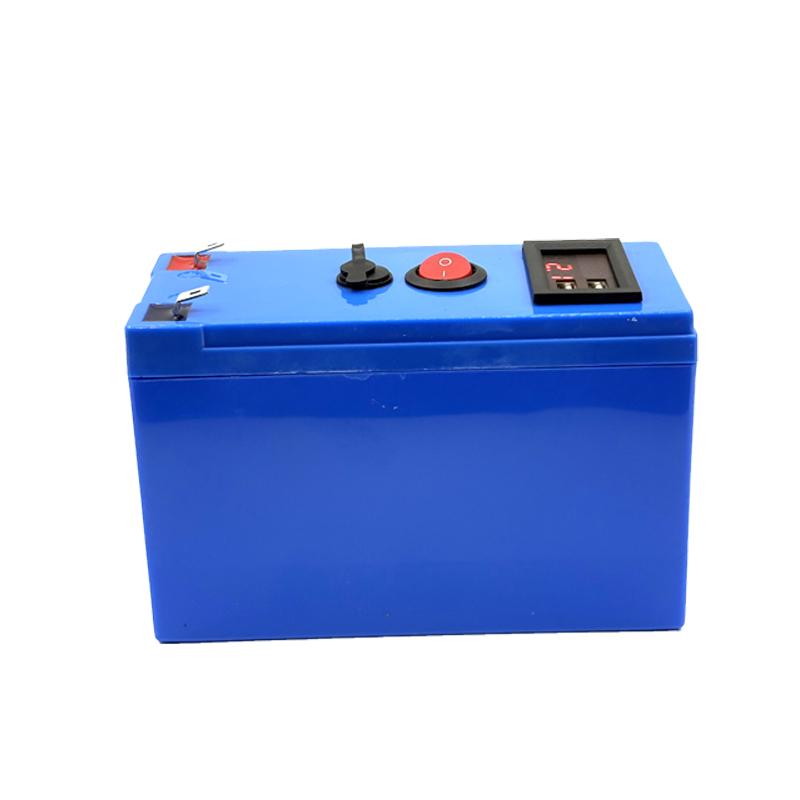 Upgraded LiFePO4 Lithium Battery 24V 150Ah 18650 BatteryPortable Rechargeable Battery Built-in Power display Port Charging