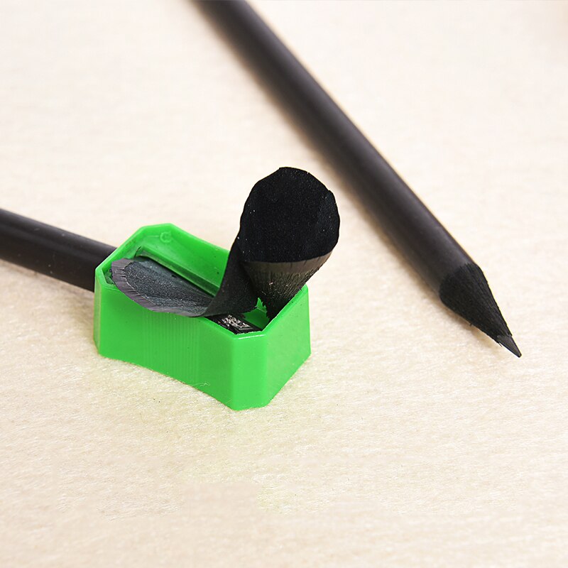 5Pcs/Lot Crystal Beautiful Sketch Drawing Pencils Black Color Standard Pencil HB Shining Pencil For Office