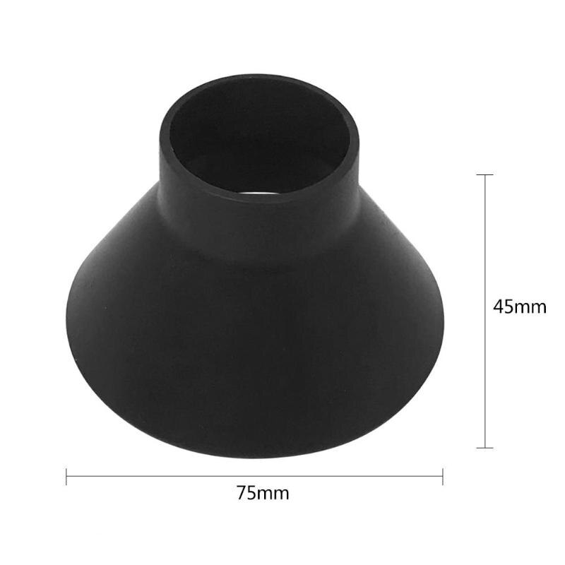 Plastic Car Windshield Ice Scraper Cone Shaped Auto Window Snow Remover Shovel Ice Scraper Outdoor Windows Glass Cleaning Tool: 7.5cm black