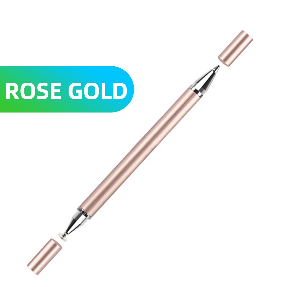Universal Smartphone Pen For Stylus Android IOS Lenovo Xiaomi Samsung Tablet Pen Touch Screen Drawing Pen For Stylus iPad iPhone: Rose gold