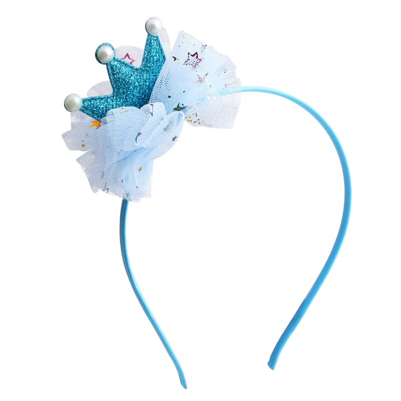 Diadema de flores con corona de niños, accesorios de bebé niña, 1 unidad