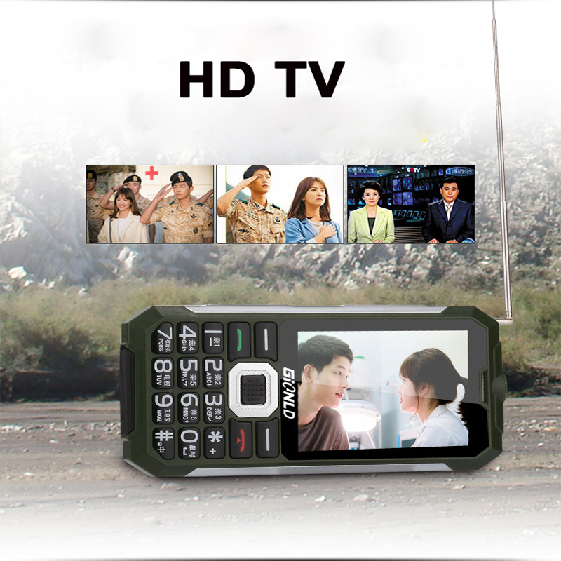 MAFAM Analog TV 3.0'' Big Display Power Bank Speed Dial GPRS Driving Record Long Standby Outdoor Dual SIM Rugged Mobile Phone