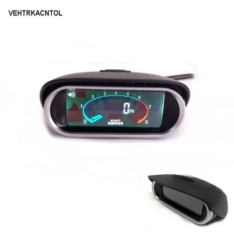 VEHTRKACNTOL Universal 12v 24v Excavator Boat Car Truck Tachometer Tach Gauge RPM Hour Meter
