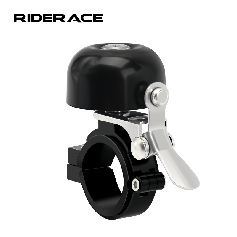 Timbre de bicicleta con sonido fuerte y claro, anillo de manillar de acero y cobre para bicicleta de montaña y carretera, bocina de seguridad, alarma de advertencia, accesorios de ciclismo