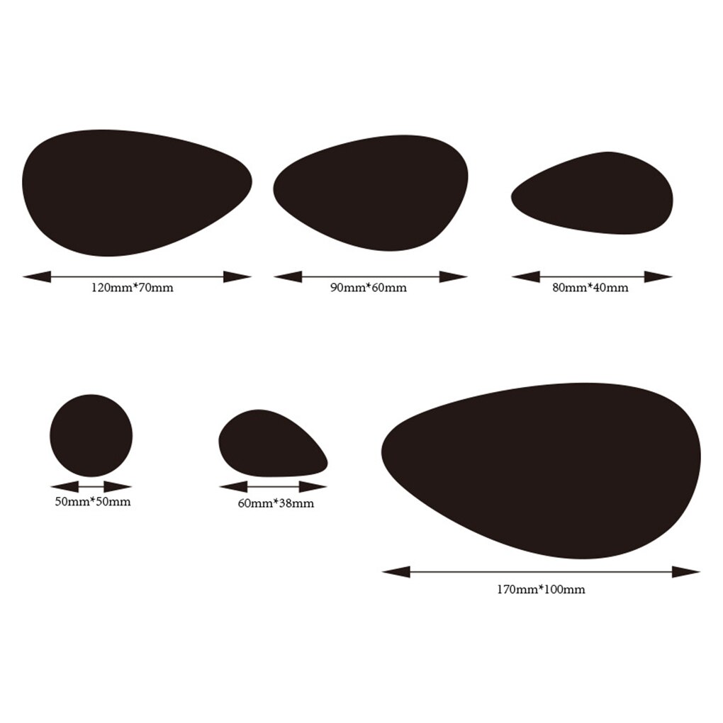 1set Self-Adhesive 3D Mirror Wall Sticker Removable Water Drops Living Room Bathroom Decal Art Wallpaper Home Decoration Sticker