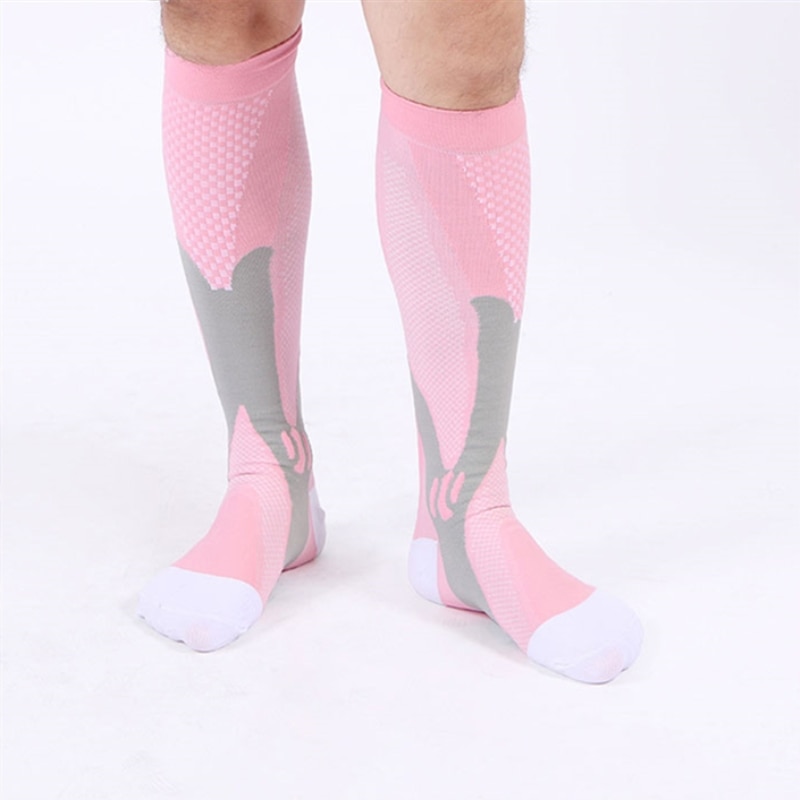 SUPER ELITE Compression Socks Knee High Compression Varixes Stockings For Anti Fatigue Pain Men Women S M L Fit For EU 36-48