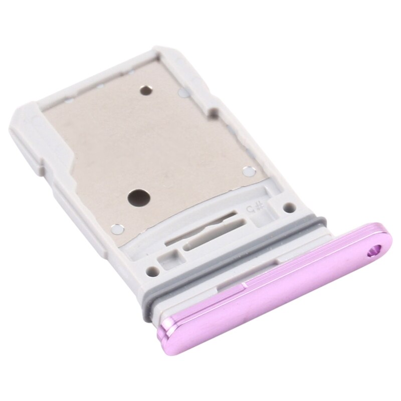 For Samsung Galaxy S20 FE Dual SIM Micro SD Card Tray S20 Lite SD Memory Card Slot Holder Smartphone Repair Parts: Cloud Lavender