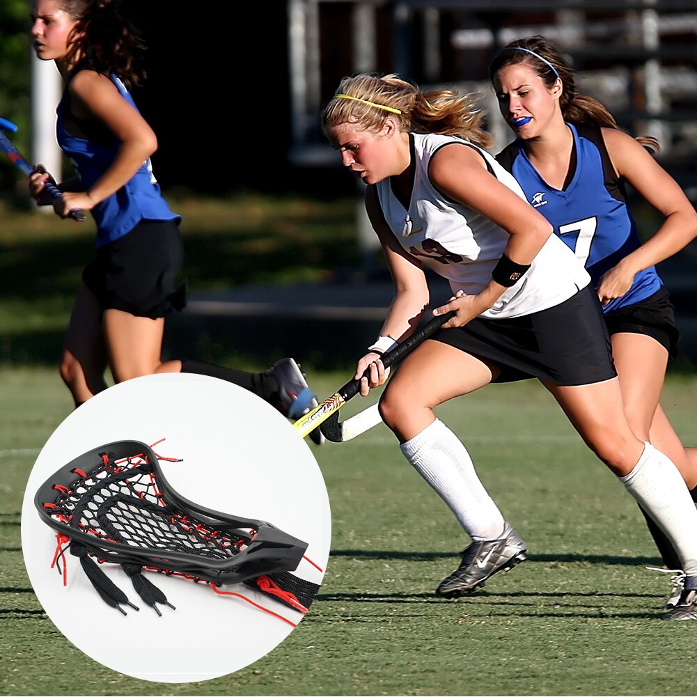 Lacrosse Head Replacement Net - Universal Fit - Durable Nylon Mesh - Outdoor Sports Gear