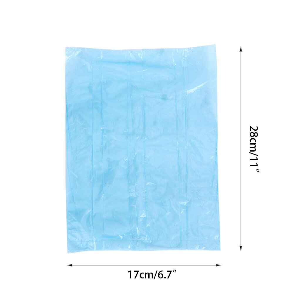 20Roll Disposable Infant Diaper Rubbish Garbage Bag Home Disposal Waste Bags(Blue )