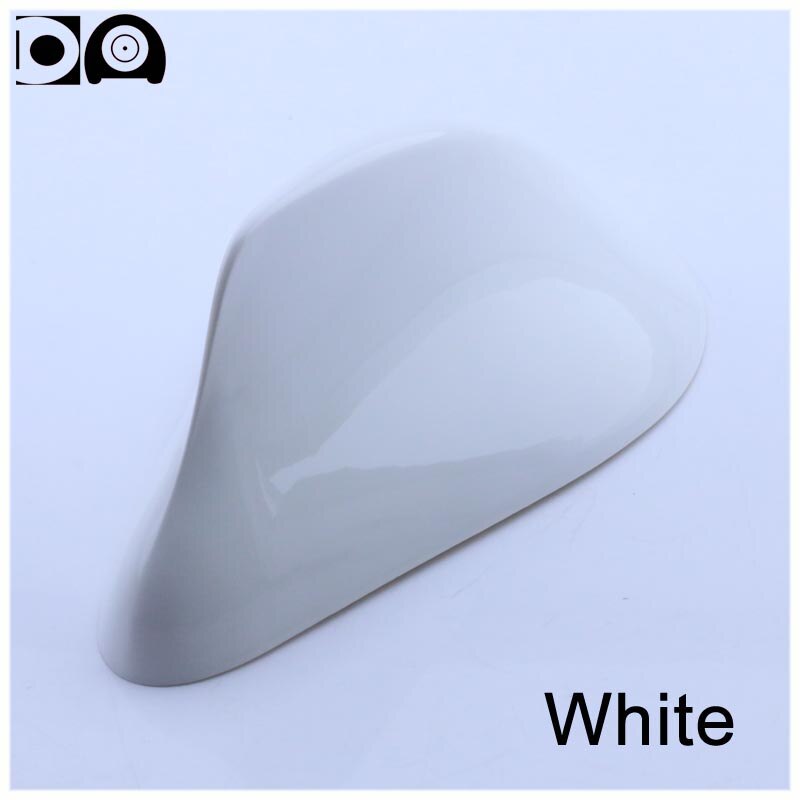 Voor fiat doblo accessoires voorste haaienvinantenne speciale autoradioantennes auto sterker signaal pianolak: Wit