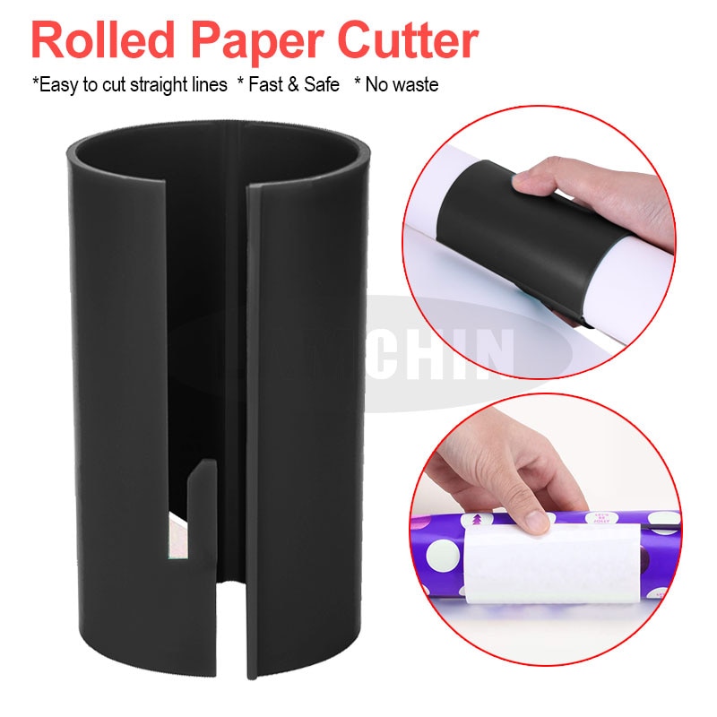 Rolled Paper Cutting Device Wrapping Paper Cutting Cutter Wrapping Paper Cutter Christmas Wrapping Paper Cutting Tools