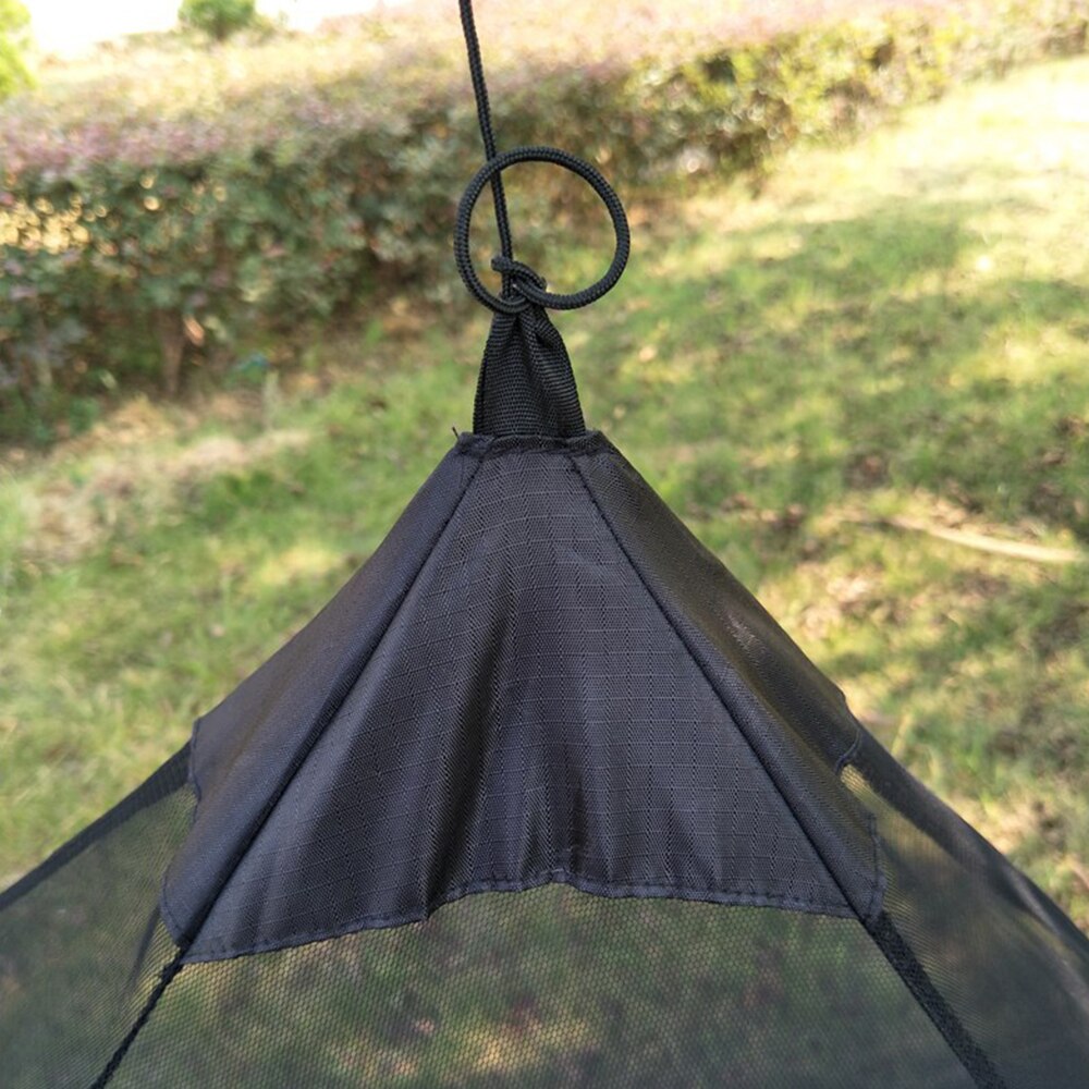 Hanging Inner Tents For Triangle Teepee Outdoor Ultralight Mosquito Repellent Mesh Net Single Tent Summer Camping Tent X309A