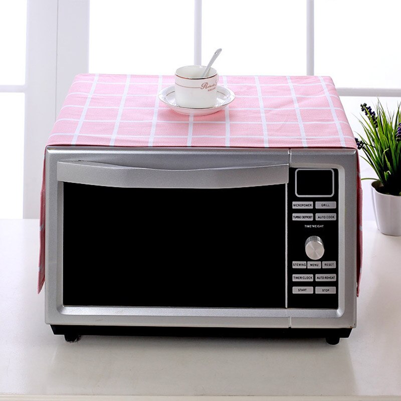Waterproof Microwave Oven Covers with Storage Bag Oil-proof Dust Cover for Microwave Oven Dust Proof Hood Kitchen Accessories
