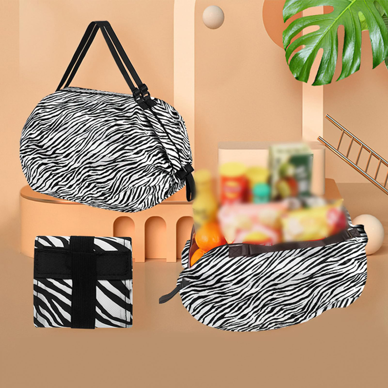 Reusable Waterproof Large Capacity Shopping Bag Oxford Cloth Foldable Travel Sea Beach Supermarket Multifunctional Storage Bag