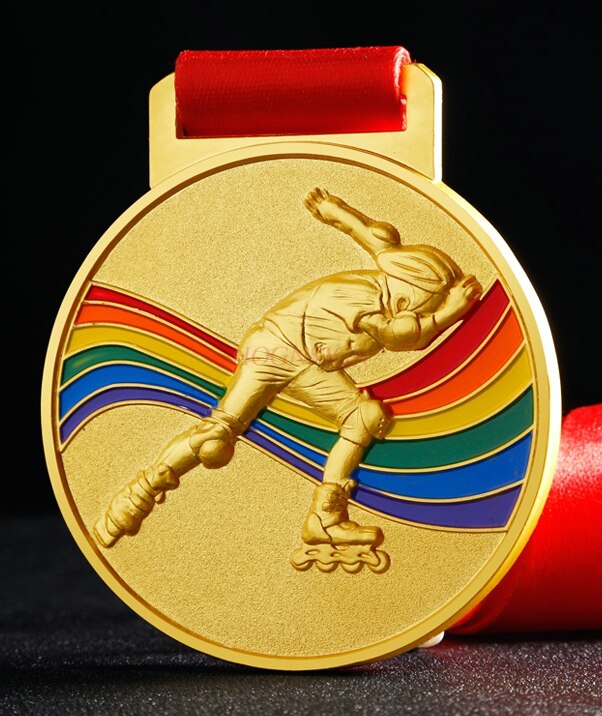 Medalj rullskridskotävling barnmedalj rullskridskotävling medalj guldmedalj bronsmedalj