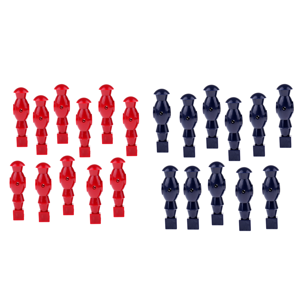MagiDeal 11 Pieces Table Soccer Player Foosball Men Player Soccer Table Replacement Man