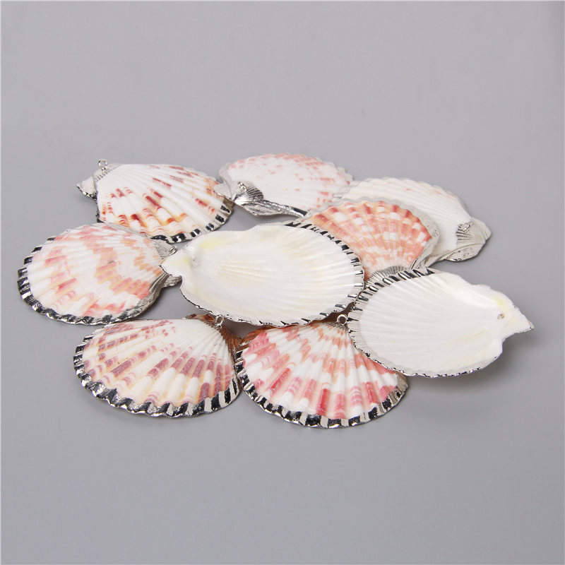 19 Stijlen Natuurlijke Shell Charms Tiny Conch Porceleinslak Schelpen Hanger Voor Diy Sieraden Maken Ketting Armband Oorbellen 2-10Pcs: S / Rose Red