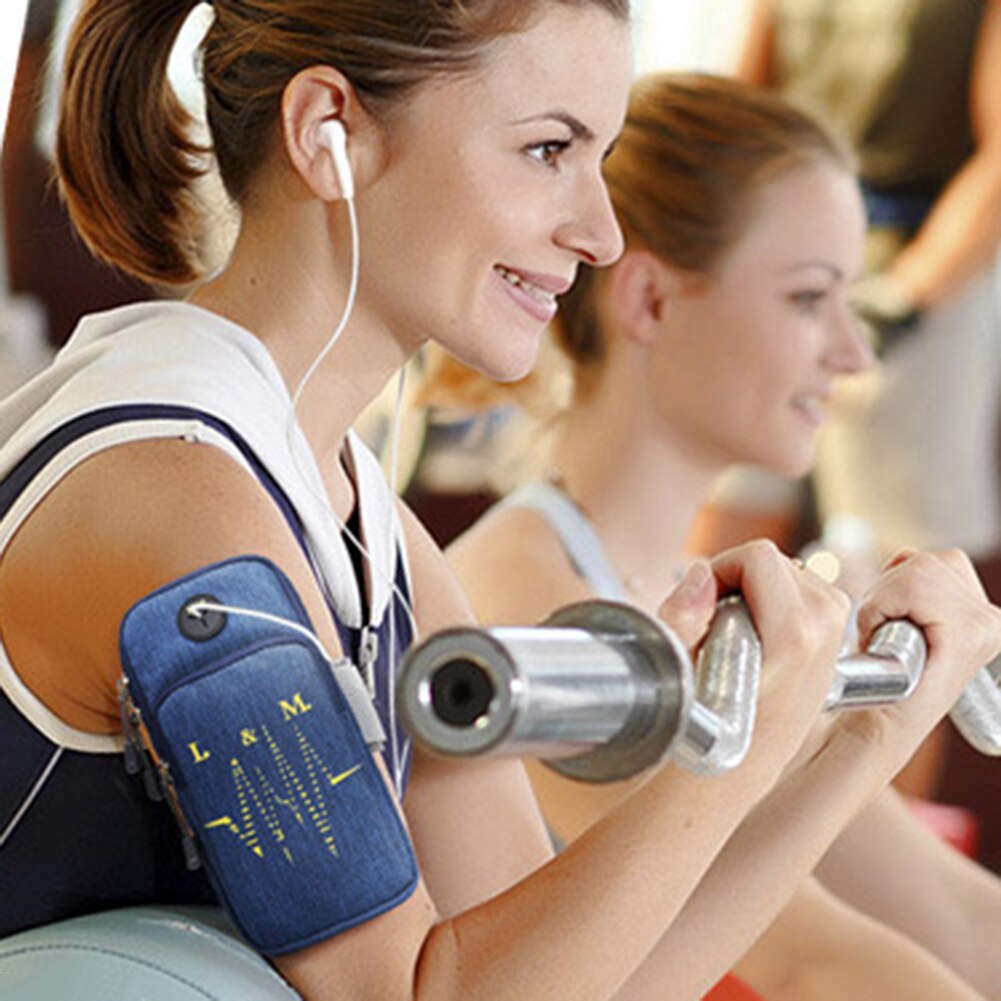 Armbelte utendørs sport løpeveske deksel vanntett sport mobiltelefonholder til samsung / iphone / huawei / htc / lg lommebok