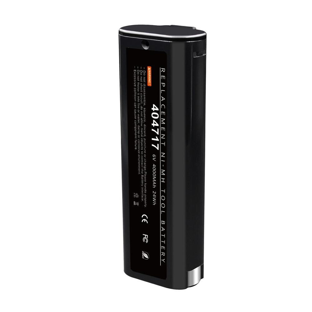 2-Pack 4.8Ah Ni-MH Battery For Paslode Nailers – 6V – Replaces 404717, 902000, 900400, 900420, 900600 – USA