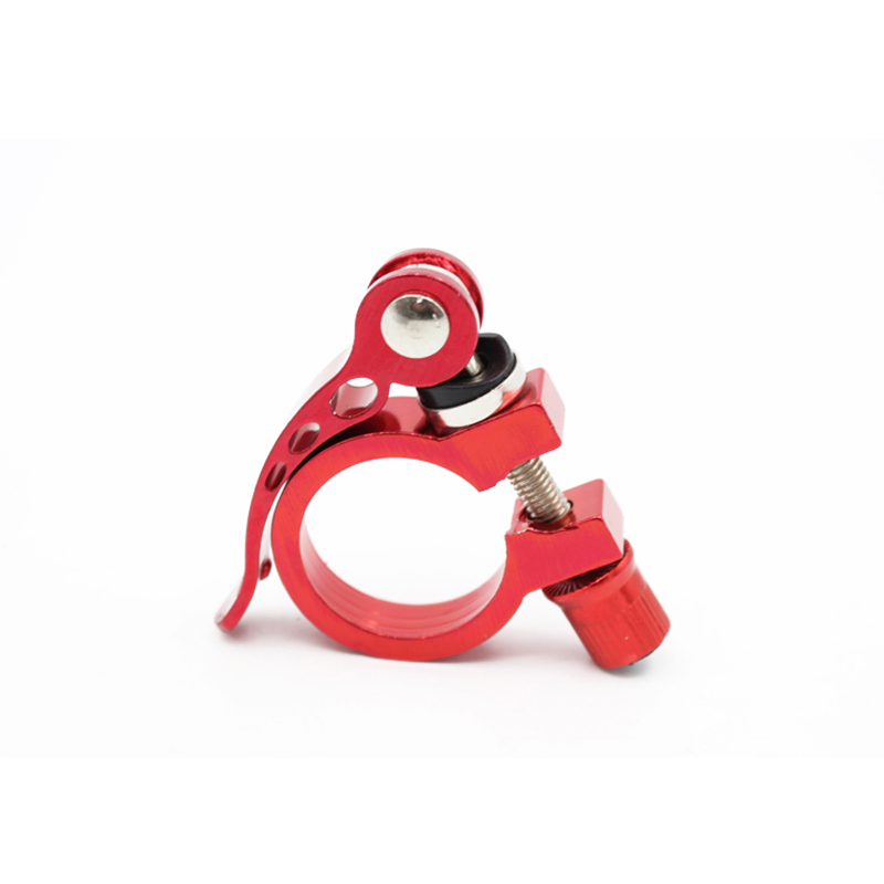 31.8 millimetri MTB Sella Della Bici Reggisella Bullone A Sgancio Rapido in lega di Alluminio Bicicletta Della Sella per 27.2 millimetri Reggisella: rosso