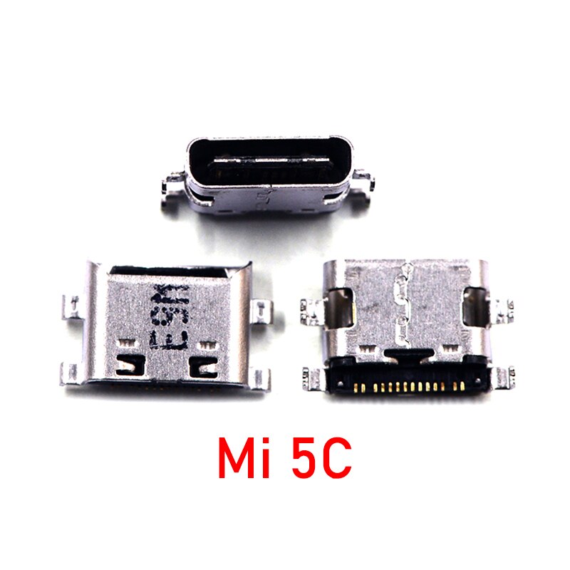 5PCS USB Charging Port Jack For Xiaomi Mi A1 A2 A3 5X 6X 5S Plus 5C 5 6 Mix Power Charger Socket Connector Replacement Parts: 5pcs Mi 5C