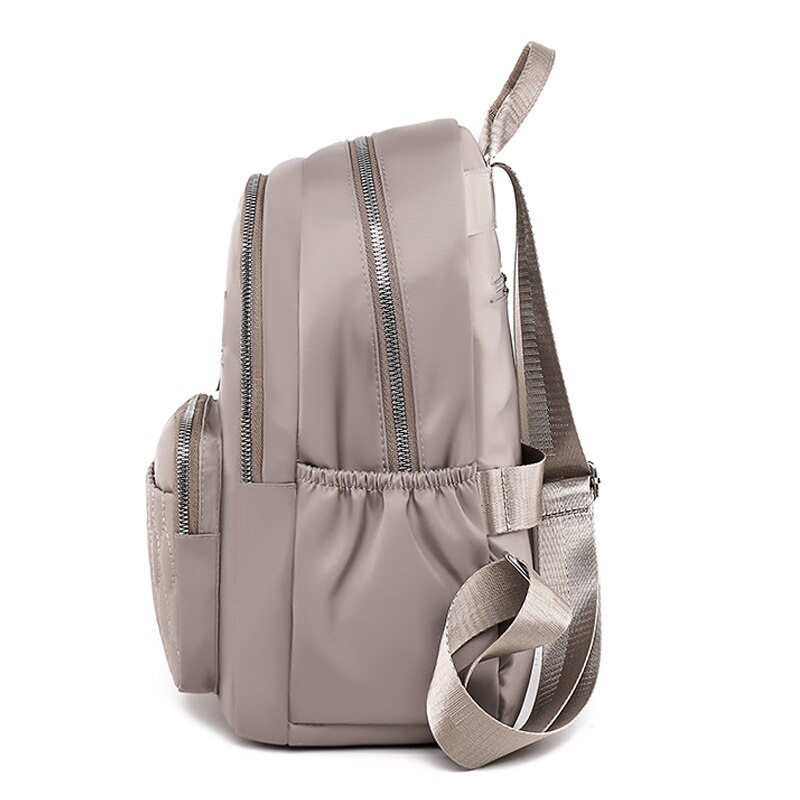 Mochila bonita estilo informal de viaje para mujer, morral escolar para chicas, de tela suave de , con múltiples bolsillos