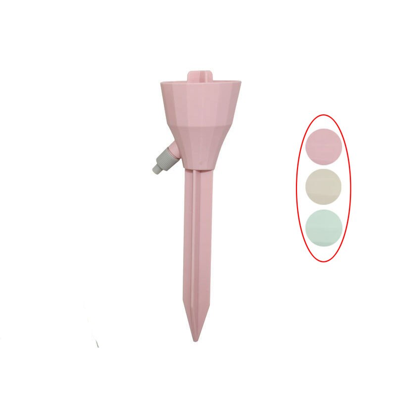 Drip Irrigation Flower Pot Plant Waterers Automatic Irrigation System DIY Drip Water Spikes Taper Watering 1Pcs: Blue