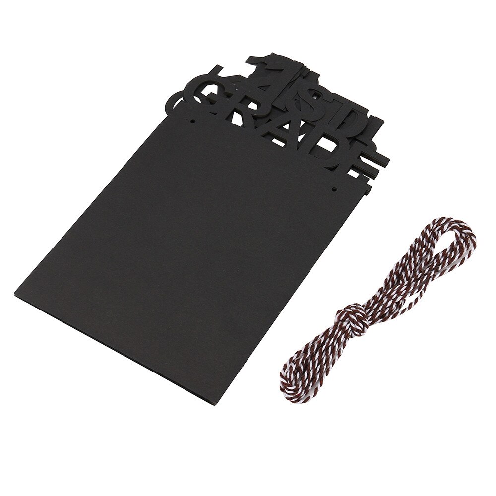 1pc Child Graduation Decorations kindergarten-12 Grade Photo Banner Wall: BK