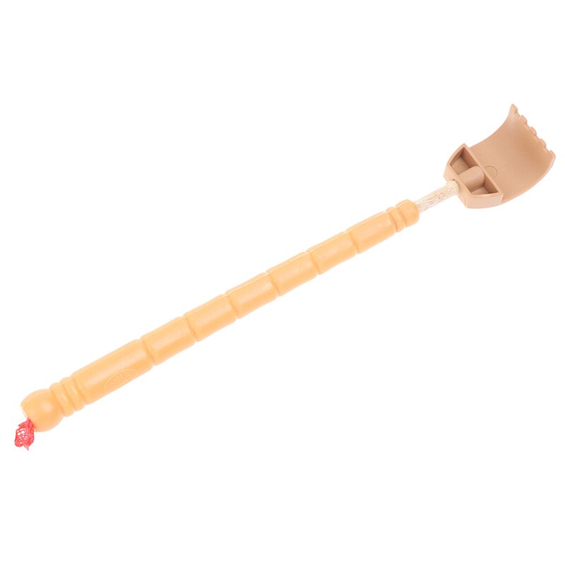 1 stuk uitschuifbare rugkrabber van bamboe, hout, telescopisch, flexibel, anti-jeuk, zelfmassager, klauwverlenger