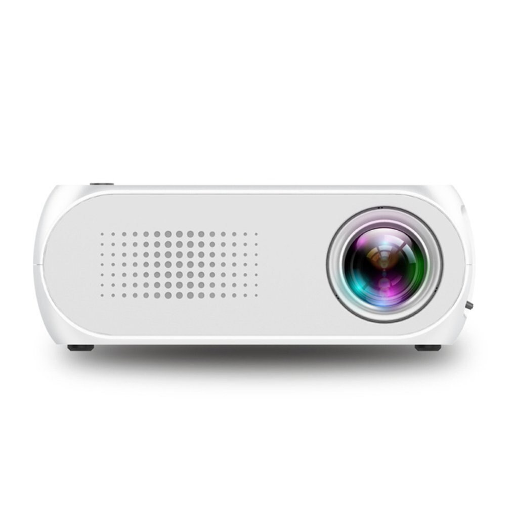 Yg320 blanc Mini projecteur à Led Portable Usb Hdmi Home cinéma projecteur pour téléphone Portable Home cinéma pour prise ue