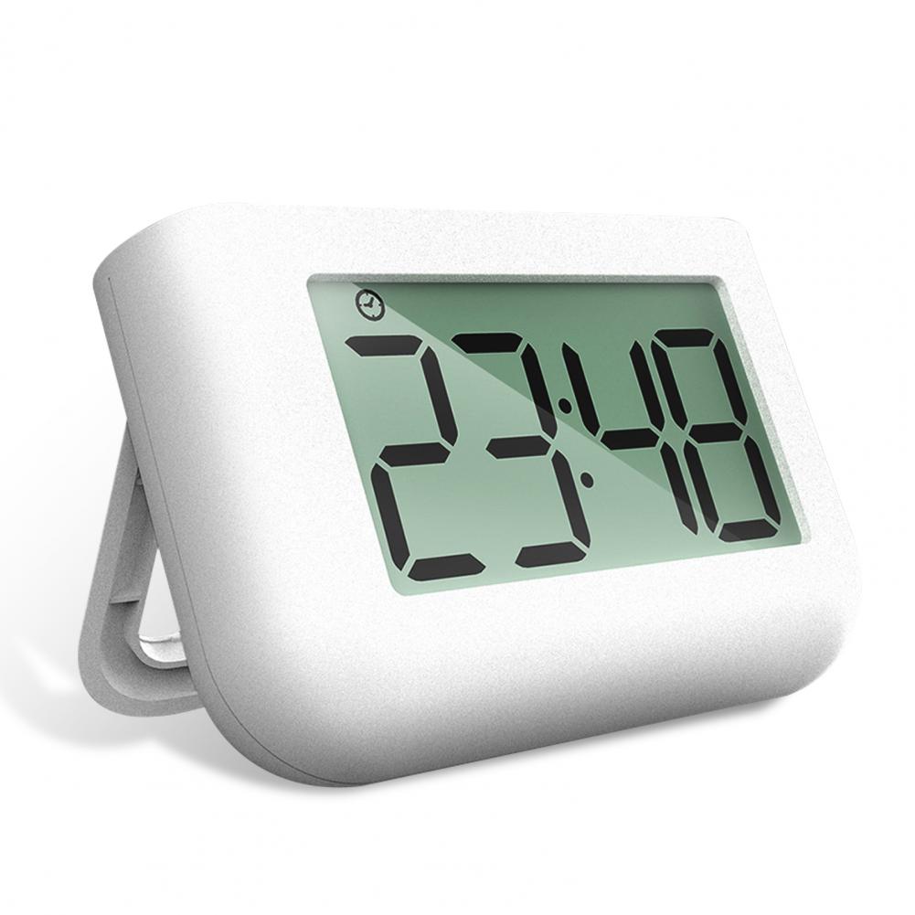 Countdown Clock Timer Plastic Adjustable Volume Large Display Screen Smooth Edges Magnetic Household Supplies