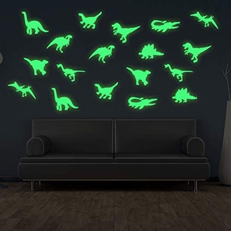 Stickers Glow in The Dark Luminous Moon Stars Wall Stickers Realistic Galaxy Glowing Stickers for Room Decoration