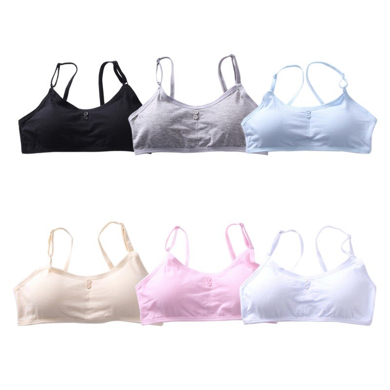 Teenage Underwear For Girls Children Young Training Bra For Kids Teens Puberty