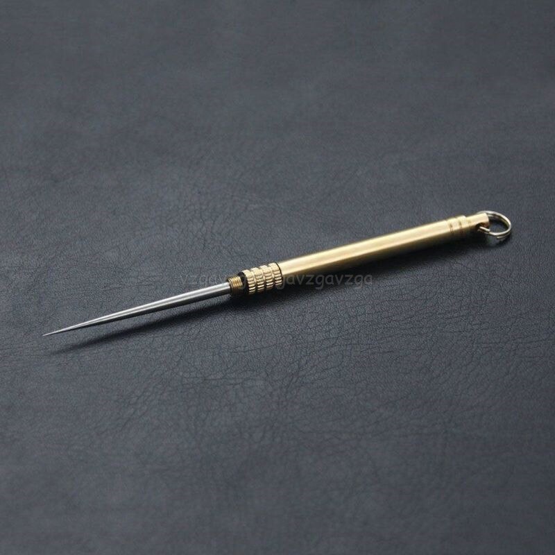 2 Stuks Pocket Titanium Magazijn Tandenstoker Houders Waterdicht Fruit Vork O30 19