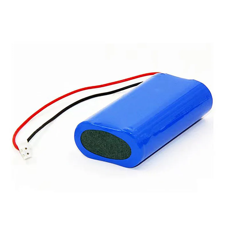Batería de litio recargable para pesca, luz LED, Altavoz Bluetooth, 3,7 V, 18650, con enchufe de XH2.54-2P, 6800mAh