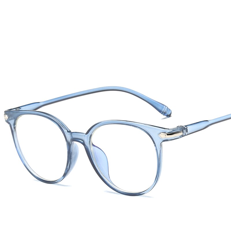 Anti blåt lys briller kvinder briller stel mærke briller brille stel kvinder klare linse nærsynethed briller: 9-jh15959-c3