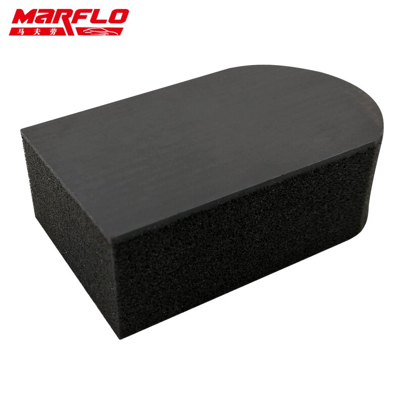 Brilliatech-almohadilla de barra de arcilla mágica para el cuidado automático, mitón de microfibra, paño de toalla, limpieza, pulido, esponja, herramientas de bloque, MARFLO