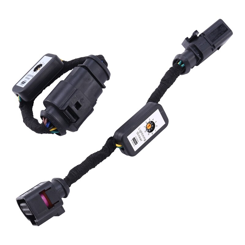 12V 21W Auto Richtingaanwijzer 3-Step Sequentiële Dynamische Chase Flash Module Dozen Achterlicht LED controller Voor Ford Mustang Audi  34