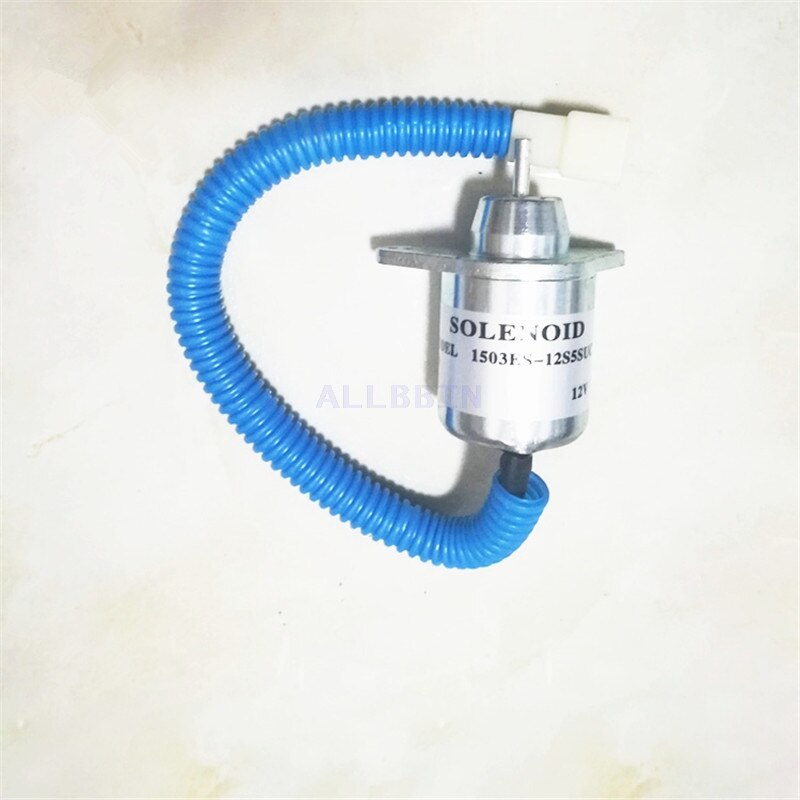 For YANMAR 4TNV94/98 DOOSAN DH DX 60 HYUNDAI 60 Excavator engine flameout solenoid valve flameout switch accessories