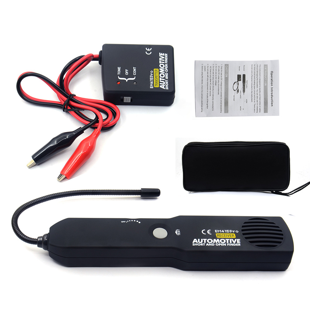 EM415PRO Automotive Tester Cable Wire Short Circuit Breakpoint Tester Line Finder Car Broken Wires Detector