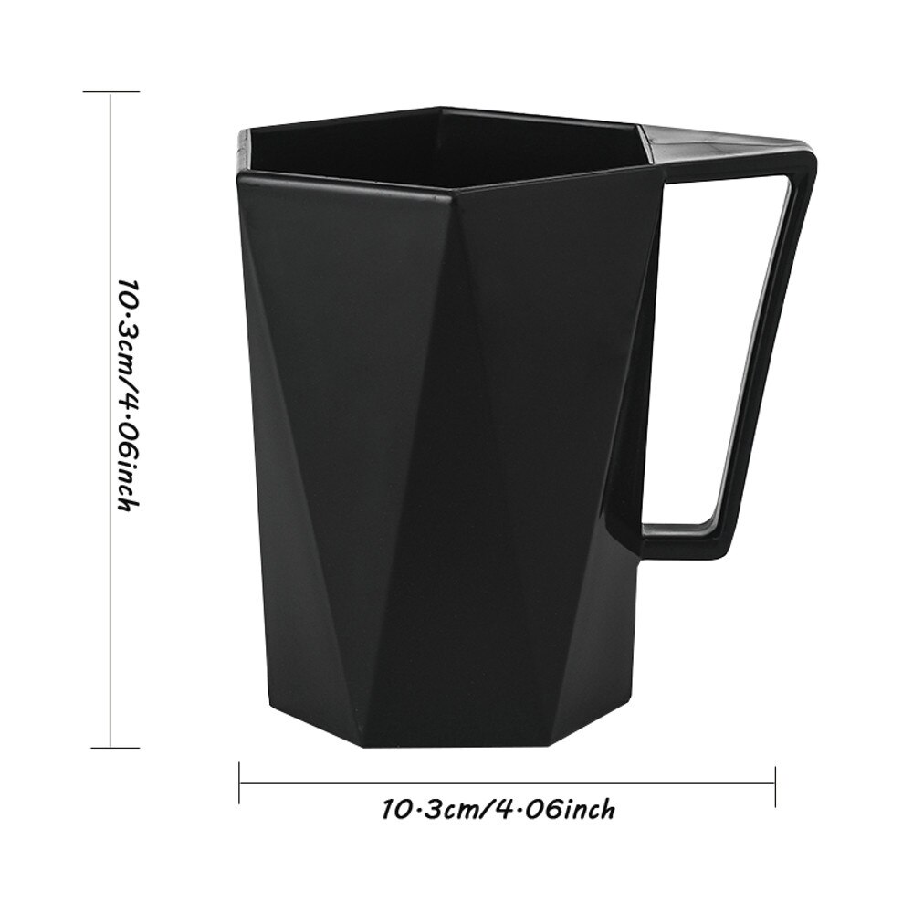 1 PC Novelty Cup Personality Milk Juice Lemon Mug Coffee Tea Reusable Plastic Cup L0323: B