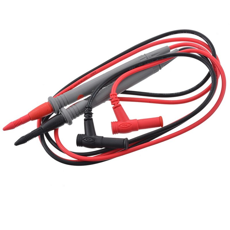 LCD Digital Multimeter Tester DT838 Voltmeter Measuring Current Resistance Temperature Meter AC DC Ammeter Test Lead Probe Test: Test Leads