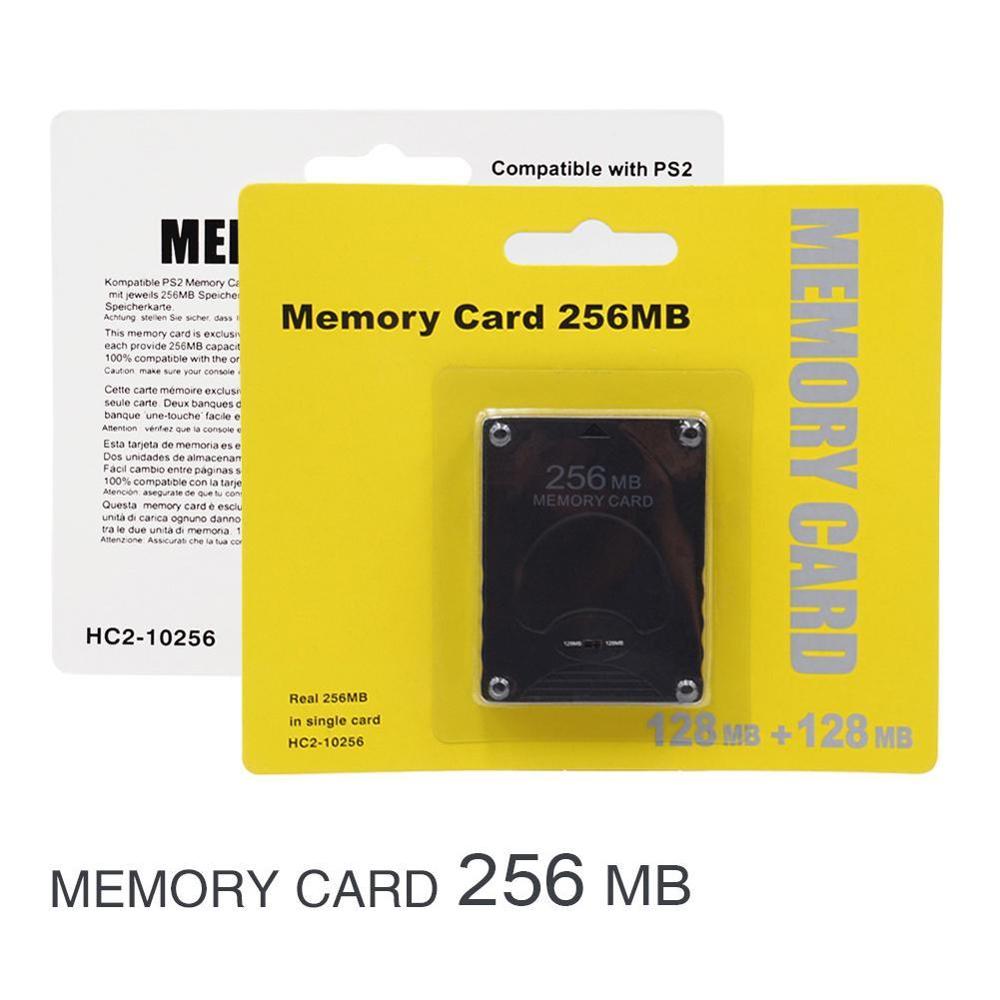 Carte mémoire de jeu PS2, 256 mo, SD/TF, capacité Flash, Super 128 mo, Double L I5E4